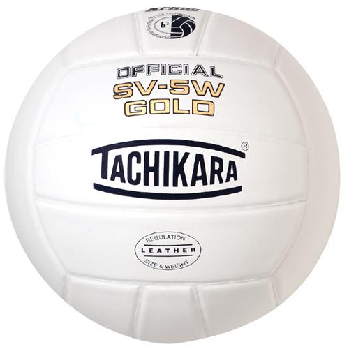 Tachikara SV5W Gold Premium Leather Volleyball