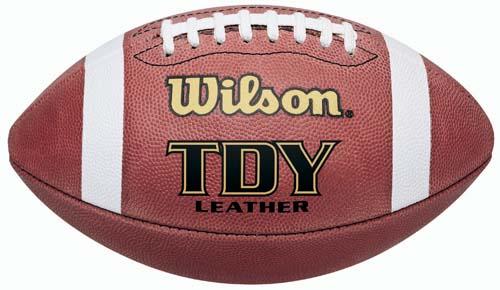 Wilson TDY Leather Football