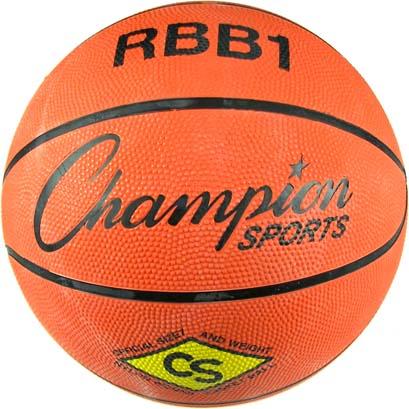 Champion Sports Men's Rubber Basketball
