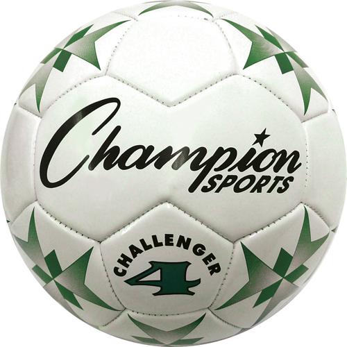 Champion Sports Official Size 4 Green Soccer Ball