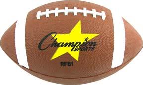 Champion Sports Official Rubber Football