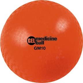 Gel-Filled 15 lb Medicine Ball