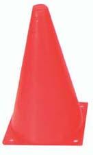 9" Orange Poly Cone