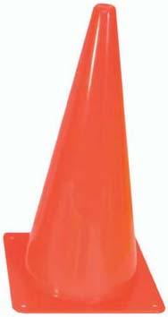 15" Orange Poly Cone