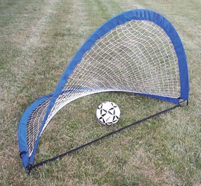 Large Pop-up Half-moon Soccer Goals