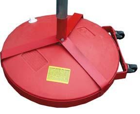 2 Fillable Bases & 2 Wheel Attachments