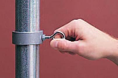 Single Ring for 2" Diameter Poles