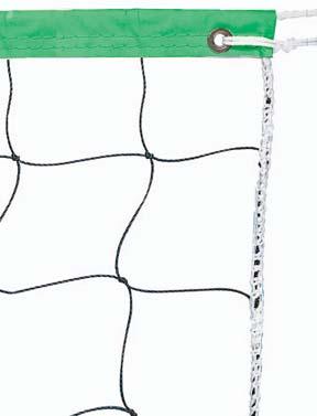 32' x 3' Volleyball Net with Green Headband