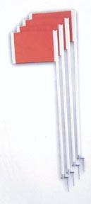 International Ground Press-In Flags with Springs